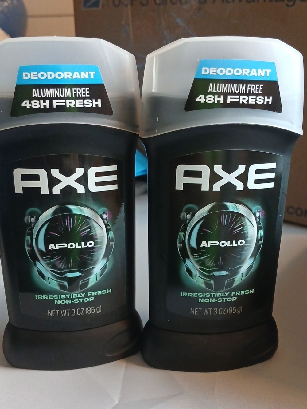 AXE Apollo Aluminum-Free Deodorant Stick - Black with Teal Accents